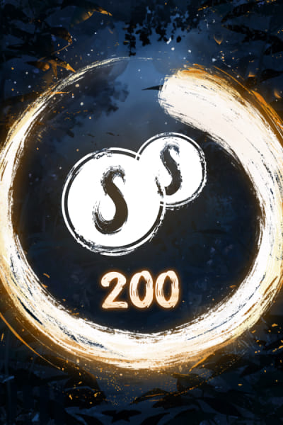 Accumulate 200 coins